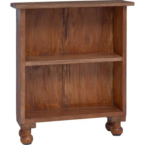 Estanterías Marrón 47 x 16 x 55 cm Madera de Caoba Sólida vidaXL (1/5)