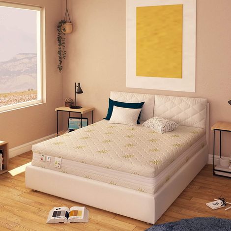 Baldiflex Materasso Memory Foam 4 Strati Alto 23 cm Super Top Matrimoniale misura 160x190 cm