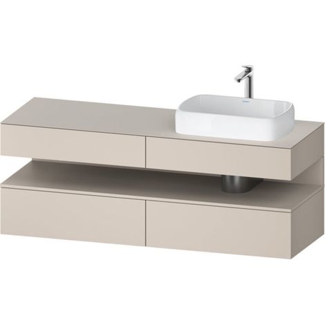 Duravit Collection One Konsolenwaschtischunterbau, 2 Auszüge, 2 (1/2)
