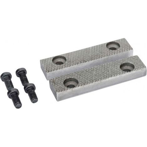 BAHCO - Paire de mâchoires de rechange pour étau d'établi 834V-2, 63 mm