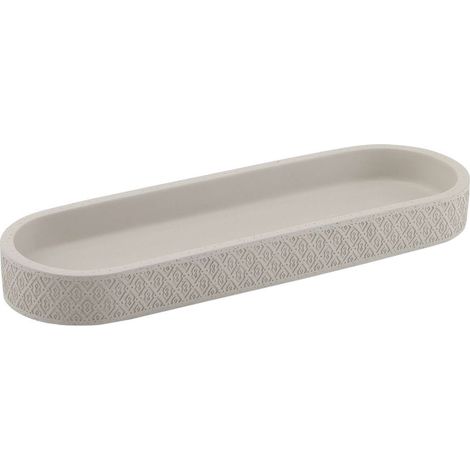 Sapho Gedy Badaccessoires - Schale Afrodite, grauweiß 4906 (1/2)