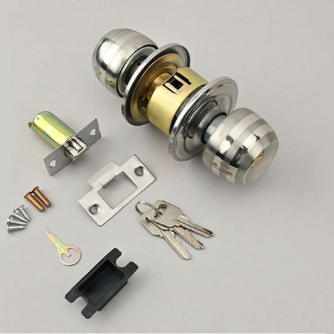Maniglie per porte rotonde in acciaio inox lucido - interasse 70 mm, adatte per porte interne/esterne (1/3)