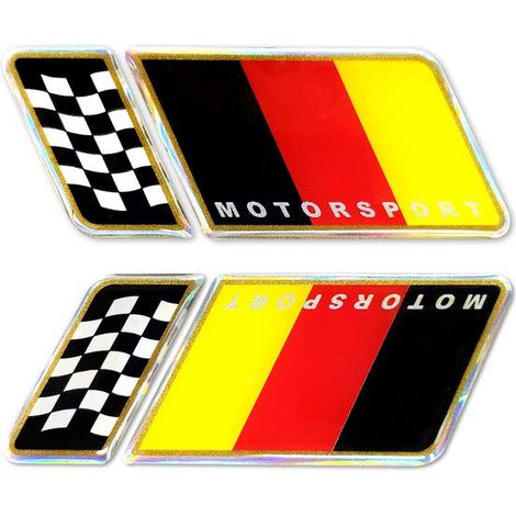 Fregi Sportivi Universali per Auto Germania, Kit Full (1/5)