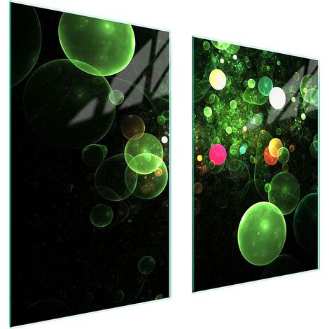PLACA PROTECTORA DE VIDRIO PARA COCINA 65x52 BURBUJAS (1/5)