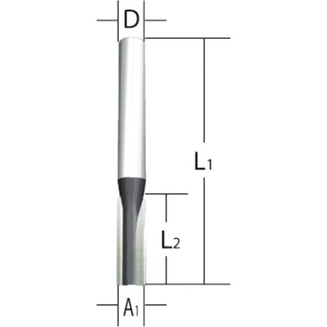 Makita  Fresa  de  ranurar  de  4  mm  -  D-47385