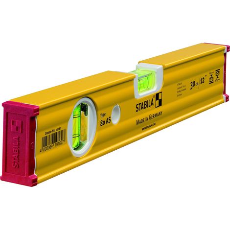 Stabila 30cm Level Anti Slip 80 AS Box Spirit Level STB80AS30 19162 (1/2)