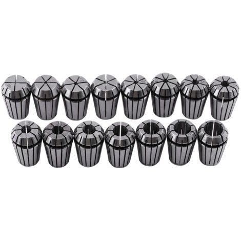 Jeu de 15 pinces à ressort ER20 pour machines de gravure CNC et tours de fraisage (1-13 mm) (1/5)