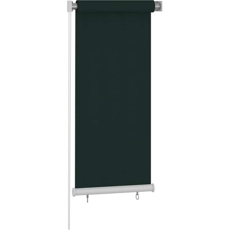 Maison Exclusive - Tenda a Rullo per Esterni 65(L)x140(A) cm Verde scuro HDPE (1/5)