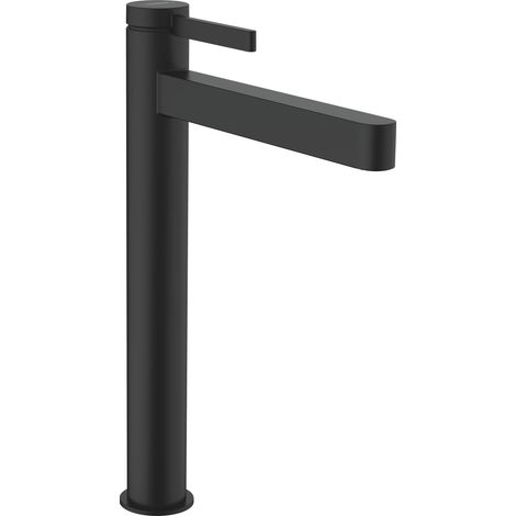 Hansgrohe Finoris - Waschtisch Einhebelmischer 260, mit Ablaufgarnitur Push-Open, schwarz matt 76070670 (1/10)