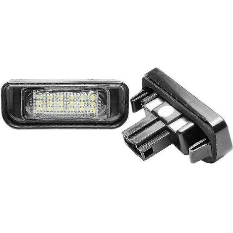 Stück weiße LED-Kennzeichenbeleuchtung für W220 S 1999-2005 Edition 0617
