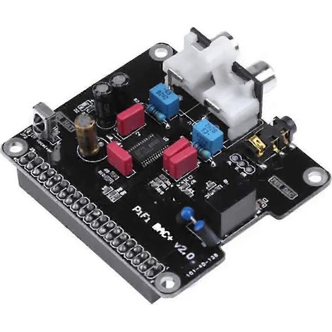 Module de carte son audio Hi-Fi PCM5122 avec interface I2S pour carte à broches numériques 3.2 modèles B et B+ V2.0 (1/5)