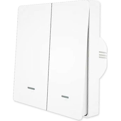 Interrupteur intelligent, bouton-poussoir mural, compatible avec Tuya, contrôle à distance via Alexa et Google Home B - FFY (1/4)
