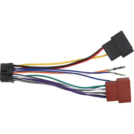 Adaptateur connecteur faisceau autoradio ISO pour Pioneer ancien audio, remplacement stéréo voiture (1/5)