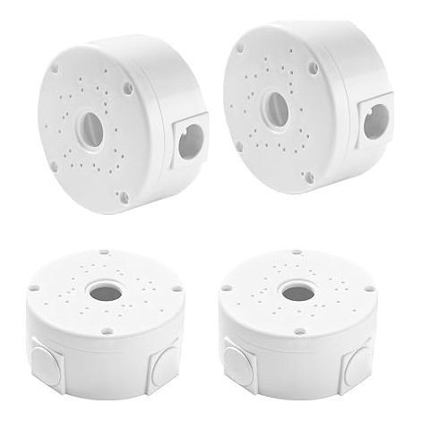 Camera Junction Box Hidden Cable Plastic Waterproof Indoor Outdoor Surveillance Wall Ceiling (1/5)