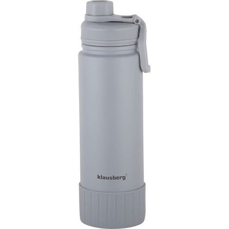 Thermoflasche 720ml KLAUSBERG grau KB-7638 (1/3)