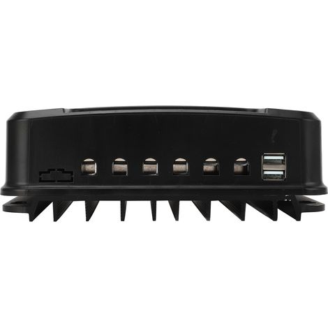 Contrôleur de Charge solaire MPPT écran LCD double USB 5V 3A 12V 24V pour Charge de Batteries 60A (1/5)