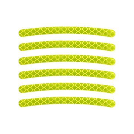 Reflective Stickers, 20 Pieces High Visibility Reflective Stickers Waterproof Reflective Strip Night Safety Stickers Reflectors for Bicycles Cars Motorcycles (1/5)