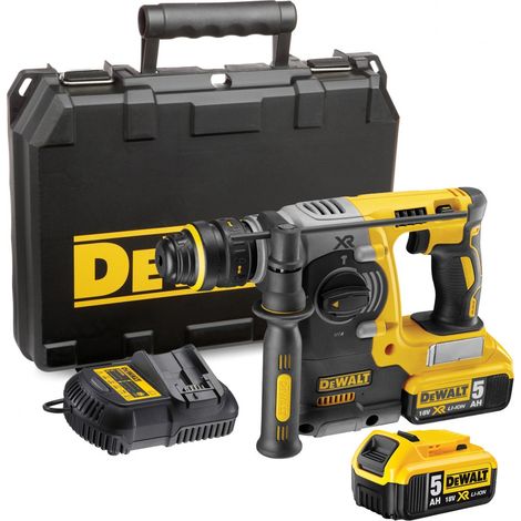DeWALT DCH273P2 Akku Kombihammer SDS-Plus 18V 5Ah 2.1J Bohrhammer Meißelhammer