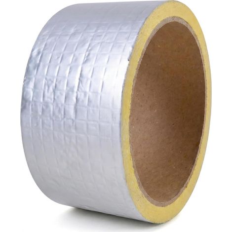 Ruban Butyle,5 Mx5 Cm,Ruban Adhésif Étanche Pour Usage Extérieur,Rubans D'Étanchéité En Butyle,Ruban De Réparation En Aluminium Pour Façades, Toit, Rupture De Tuyau (1/5)