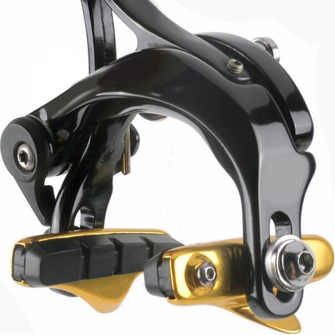 1 Paire de Freins Légers pour Vélo Pliable Route, Accessoires Vélo (Or) (1/5)