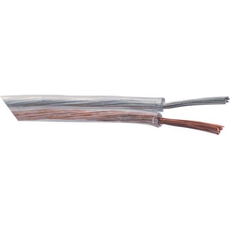 Packung mit 100 mt sauerstofffreiem Lautsprecherkabel (OFC) 2 × 0,5 mm² Electro Dh 49.210/0.5 8430552110568