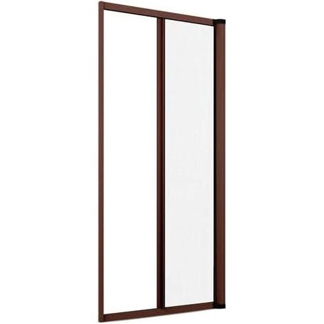 Zanzariera a Rullo Flash per Porta Balcone 150X250cm Riducibile in Alluminio  Marrone,150x250cm (1/2)