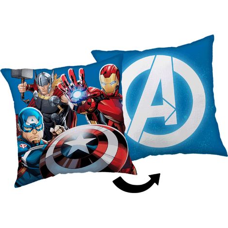Avengers Kopfkissen (1 Stück) Premium Dekokissen mit beidseitigem Digitaldruck
