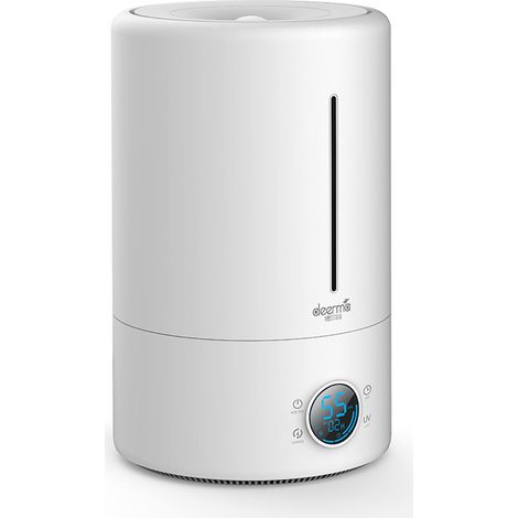 DEERMA Humidificateur d'air 5L, Rotative à 360°, 3 Niveau d’humidité Réglable, Durée 12H,
Arrêt Automatique, <30dB, Blanc (1/5)