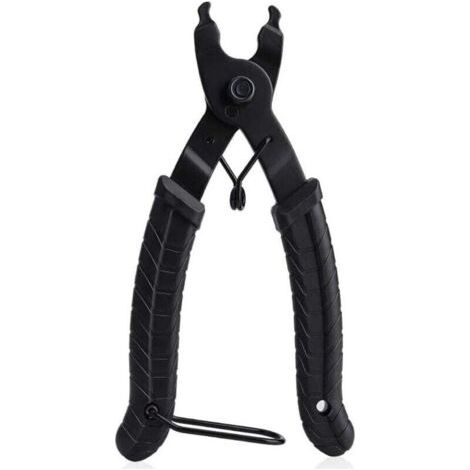Lien De Vélo Pince, Chain Plier Chaînette Manquante 2 en 1 Opener Closer Remover Pince/Outil De Chaîne De Vélo Compatible avec Toutes Les Chaînes De Réparation De Vitesse