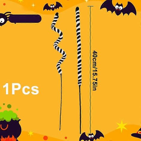 1 pièce de composition florale, décorations d'Halloween, bonbons, branchement, fleurs d'Halloween