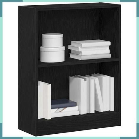 862001 Bibliothèque Chêne noir 60 x 24 x 76 cm Bois d'ingénierie (1/5)