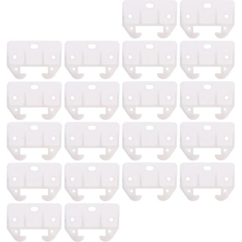 Glissières de rechange en plastique pour tiroirs et meubles (20 (1/5)