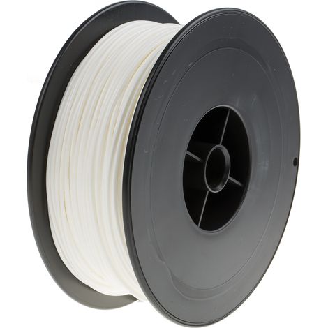 Filament pour imprimante 3D RS PRO, PLA, Ø 1.75mm, Blanc, 300g, FDM ( Prix pour 1 )