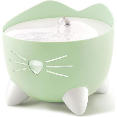 Fontana automatica Cat-it Pixi verde per gatti (1/2)