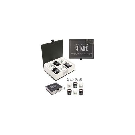 Bougie Parfumee X6 Coffret Humeur H5cm (1/5)
