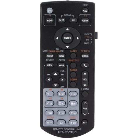 RCDV331 Monitor-Fernbedienung kompatibel mit Kenwood DNX6460BT, DNX6020EX, DDX616 (1/5)