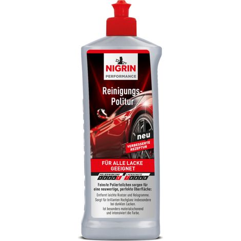 NIGRIN Performance Reinigungs-Politur 500 ml Lackpolitur & -wachs