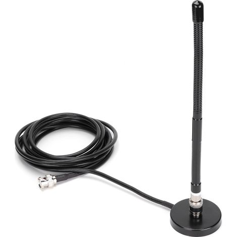 Flexible 27-MHz-Magnetfahrzeugantenne mit Magnetfuß und 3 m Kabel, Cobra-kompatibel