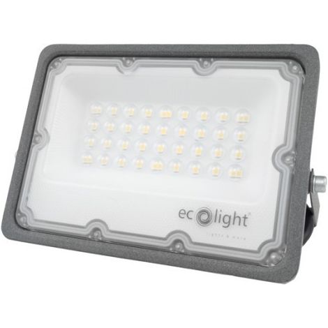 Flutlicht 30W 3000lm 6500K IP65 Ecolight EC20484