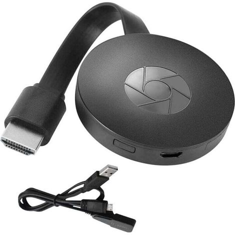 Adaptador HDMI inalámbrico 1080p - JINFGERNE - Adaptador de transmisión WiFi para televisores HD, compatible con Android/iOS/Windows/Mac - Alta resolución y conexión confiable (1/5)