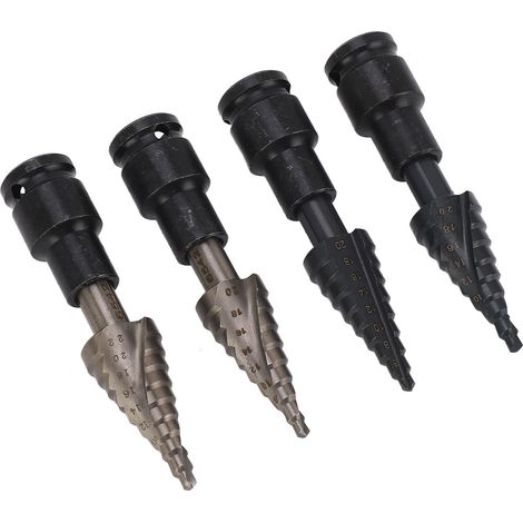 Perceuse multifonction à angle droit pour meuleuse et clé à choc, mandrin universel pour scie cloche, lot de 4 pièces (tige d'extension en option) (1/5)
