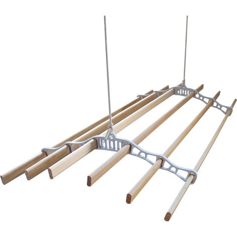 Clothing Airer Ceiling Pulley - White - 1.8m