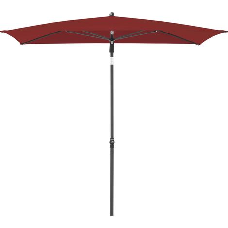 Doppler Active 200x120 cm Green Edition Mittelmastschirm bordeaux (1/5)