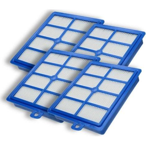 Lntyq Lot de 4 filtres d'échappement HEPA13 pour Philips/AEG/Electrolux/Tornado/Volta (1/4)