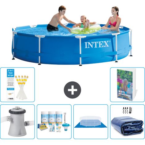 Frame Pool Rund - 305x76 cm - 7-teilig S289