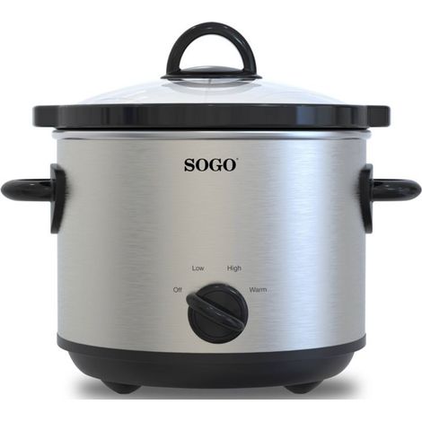 COCEDOR LENTO SOGO OLL-SS-10705 3L 170W 3 FUNCIONES