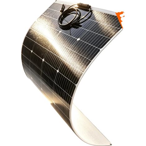 Pannello solare, installazione flessibile, design leggero, PET 100W 1 pezzo (1/2)