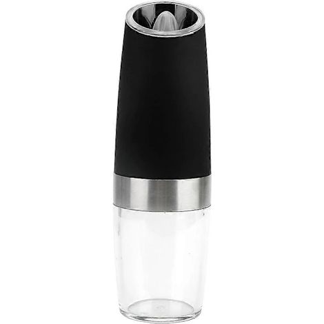 Moulin à poivre électrique automatique en céramique avec capteur de gravité, pour sel, cumin et autres épices. (1/5)