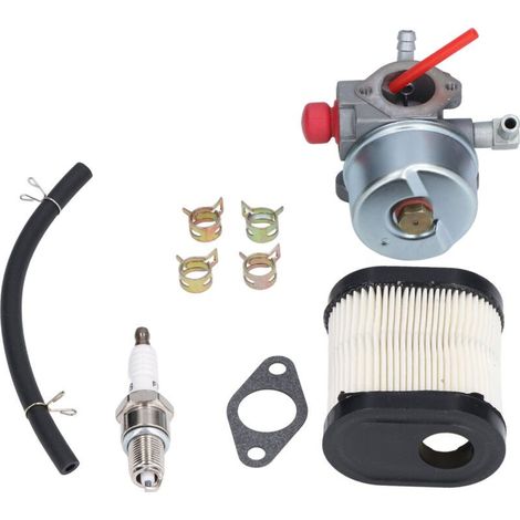 Ensemble de Pièces pour Tondeuse à Gazon Modèles 20016 20017 20018 - Kit Carburetor, Tuyau d'Essence et Bougies d'Allumage -KZQ (1/5)
