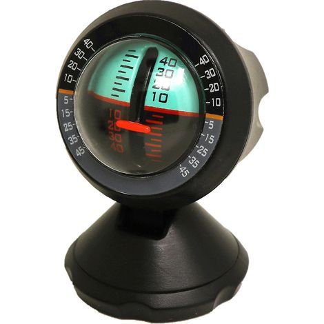 Automatischer Multifunktionaler GPS-Neigungsmesser mit Anzeige von Neigungswinkel, Geschwindigkeit und Spannung. (1/4)